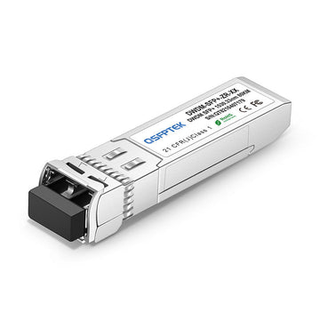 Juniper Networks C60 SFPP-10G-DW60 Compatible 10G DWDM SFP+ 1529.55nm 80km DOM LC SMF Optical Transceiver